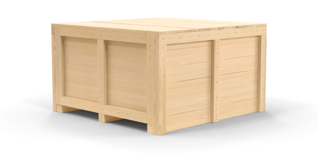 Wooden Shipping Crate.H11 1